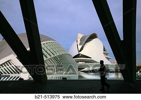 Hemisferic and Palacio de las Artes Reina Sof? a, City of Arts and Sciences, by S. Calatrava. Valencia. Comunidad Valenciana, Spain View Large Photo Image Stock Photography - Hemisferic and Palacio de las Artes Reina Sof? a, City of Arts and Sciences, by S. Calatrava. Valencia. Comunidad Valenciana, Spain. Fotosearch