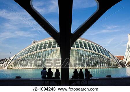 Hemisferic, City of Arts and Sciences, Valencia, Comunidad Valenciana, Spain View Large Photo Image Stock Image - Hemisferic, City of Arts and Sciences, Valencia, Comunidad Valenciana, Spain. Fotosearch