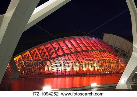 Hemisferic, City of Arts and Sciences, Valencia, Comunidad Valenciana, Spain View Large Photo Image Stock Image - Hemisferic, City of Arts and Sciences, Valencia, Comunidad Valenciana, Spain. Fotosearch
