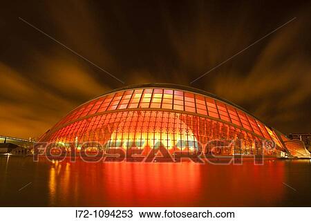 Hemisferic, City of Arts and Sciences, Valencia, Comunidad Valenciana, Spain View Large Photo Image Stock Image - Hemisferic, City of Arts and Sciences, Valencia, Comunidad Valenciana, Spain. Fotosearch
