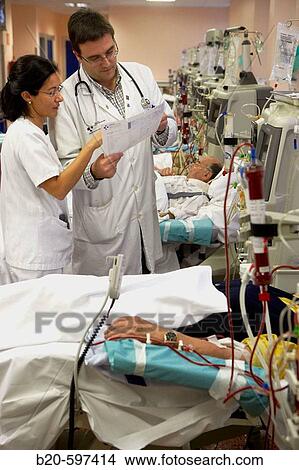Hemodialysis. Hospital de Zumarraga, Gipuzkoa, Euskadi, Spain View Large Photo Image Picture - Hemodialysis. Hospital de Zumarraga, Gipuzkoa, Euskadi, Spain. Fotosearch