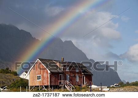 Stock Photo - Henningsvaer Lofoten Norway. Fotosearch