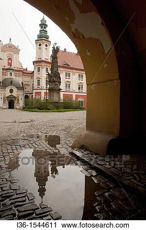 Henryk? w - the cistercians abbey from the XII century. Poland Lower Silesia region View Large Photo Image Stock Image - Henryk? w - the cistercians abbey from the XII century. Poland Lower Silesia region. Fotosearch