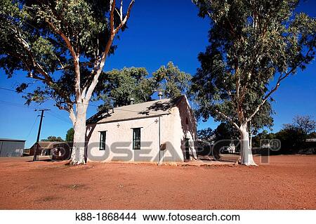 Hermansburg historic precinct, home of Indgenous artist Albert Namatjira, Central Australia View Large Photo Image Picture - Hermansburg historic precinct, home of Indgenous artist Albert Namatjira, Central Australia. Fotosearch