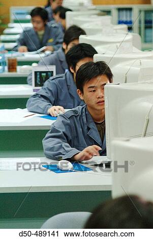 Heyuan China. Computers. The Lung Kee Group is one of the world's biggest manufacturers of Mould bases which are used in the production of plastic goods. Here technicians are working behind computers on Mould designs they get sent in via ftp View Large Photo Image Stock Image - Heyuan China. Computers. The Lung Kee Group is one of the world's biggest manufacturers of Mould bases which are used in the production of plastic goods. Here technicians are working behind computers on Mould designs they get sent in via ftp. Fotosearch