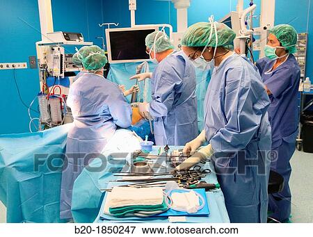 Hiatal Hernia Surgery, Laparoscopy, General Emergency Surgery, Operating Theatre, Donostia Hospital, San Sebastian, Donostia, Gipuzkoa, Basque Country, Spain View Large Photo Image Stock Photo - Hiatal Hernia Surgery, Laparoscopy, General Emergency Surgery, Operating Theatre, Donostia Hospital, San Sebastian, Donostia, Gipuzkoa, Basque Country, Spain. Fotosearch