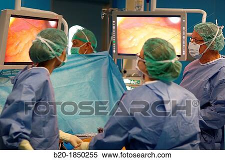 Hiatal Hernia Surgery, Laparoscopy, General Emergency Surgery, Operating Theatre, Donostia Hospital, San Sebastian, Donostia, Gipuzkoa, Basque Country, Spain View Large Photo Image Stock Photography - Hiatal Hernia Surgery, Laparoscopy, General Emergency Surgery, Operating Theatre, Donostia Hospital, San Sebastian, Donostia, Gipuzkoa, Basque Country, Spain. Fotosearch