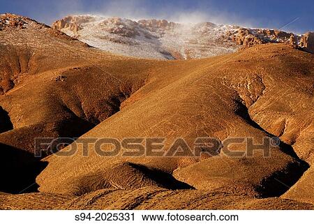 Stock Image - High Atlas landscape in Dades gorges, Morocco.. Fotosearch