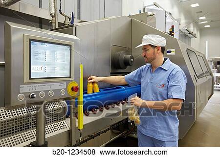 Stock Photo - High pressure equipment to sterilize food and packaging, AZTI-Tecnalia Marine and Food Research Center pilot plant, Derio, Bizkaia, Euskadi, Spain. Fotosearch