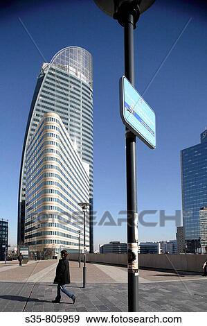 High-rise office towers in La Defense, Paris. France View Large Photo Image Stock Photo - High-rise office towers in La Defense, Paris. France. Fotosearch