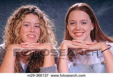 Stock Photo - High School girls.. Fotosearch