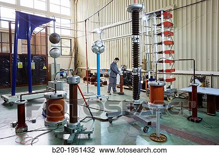 High Voltage Electric Laboratory. Certification of electrical equipment. Technological Services to Industry. Tecnalia Research & innovation, Bizkaia, Basque Country, Spain. View Large Photo Image Stock Image - High Voltage Electric Laboratory. Certification of electrical equipment. Technological Services to Industry. Tecnalia Research & innovation, Bizkaia, Basque Country, Spain.. Fotosearch