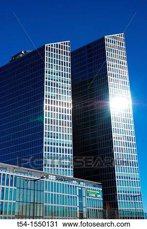 Stock Image - Highlight Towers in Munich. Fotosearch