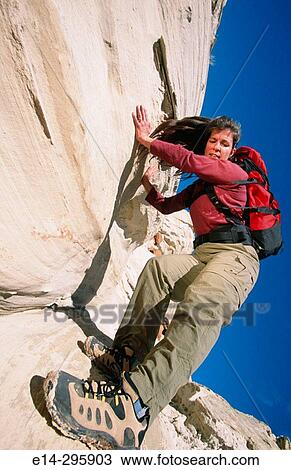 Hiker at Grand Staircase-Escalante National Monument. Utah, USA View Large Photo Image Stock Image - Hiker at Grand Staircase-Escalante National Monument. Utah, USA. Fotosearch