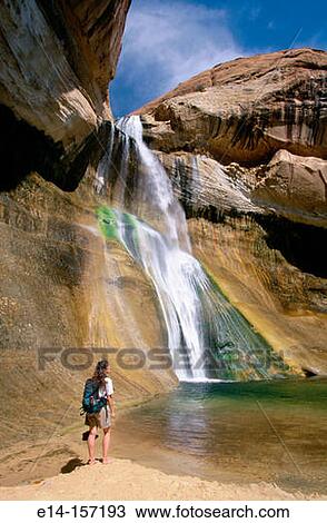 Hiker. Grand Staircase-Escalante NM. Utah. USA View Large Photo Image Stock Image - Hiker. Grand Staircase-Escalante NM. Utah. USA. Fotosearch