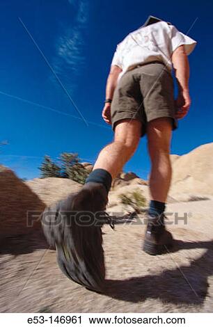 Hiker. Joshua Tree National Park. California. USA View Large Photo Image Stock Image - Hiker. Joshua Tree National Park. California. USA. Fotosearch