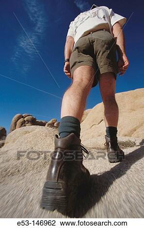 Hiker. Joshua Tree National Park. California. USA View Large Photo Image Stock Image - Hiker. Joshua Tree National Park. California. USA. Fotosearch