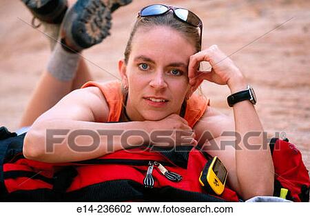 Hiker resting at Zion National Park. Utah. USA View Large Photo Image Stock Image - Hiker resting at Zion National Park. Utah. USA. Fotosearch