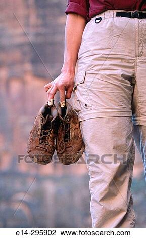 Hiker with muddy boots. Utah, USA View Large Photo Image Stock Image - Hiker with muddy boots. Utah, USA. Fotosearch