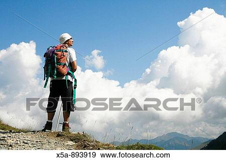 Stock Photo - Hiking. Fotosearch