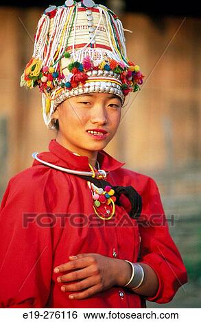 Hill Tribeswoman. Thailand View Large Photo Image Stock Photograph - Hill Tribeswoman. Thailand. Fotosearch