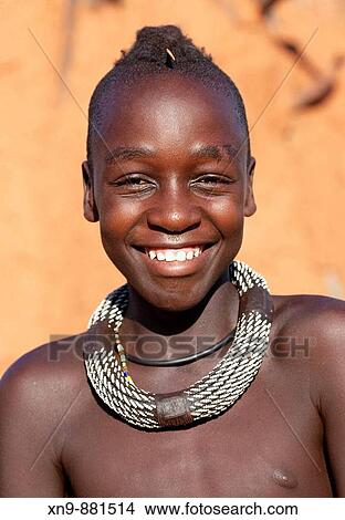 Himba boy, Opuwo, Kaokoland, Namibia. View Large Photo Image Picture - Himba boy, Opuwo, Kaokoland, Namibia.. Fotosearch