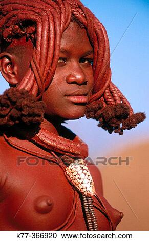 Himba wife. Kaokoveld. Namibia. View Large Photo Image Stock Image - Himba wife. Kaokoveld. Namibia.. Fotosearch