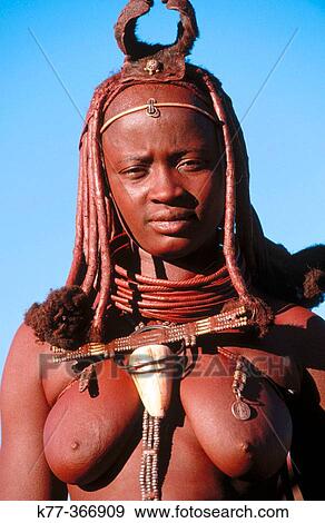 Himba wife. Kaokoveld. Namibia. View Large Photo Image Stock Photo - Himba wife. Kaokoveld. Namibia.. Fotosearch