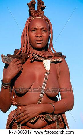 Himba wife. Kaokoveld. Namibia. View Large Photo Image Stock Photo - Himba wife. Kaokoveld. Namibia.. Fotosearch