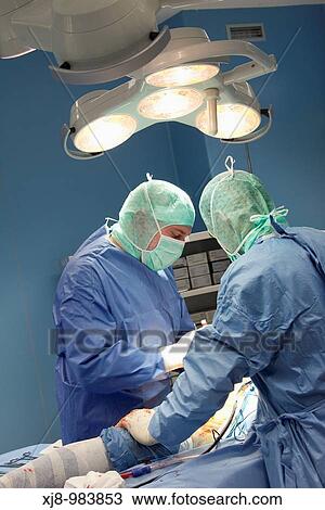 Hip joint replacement, traumatology operating room. Hospital Policlinica Gipuzkoa, San Sebastian, Donostia, Euskadi, Spain View Large Photo Image Stock Image - Hip joint replacement, traumatology operating room. Hospital Policlinica Gipuzkoa, San Sebastian, Donostia, Euskadi, Spain. Fotosearch