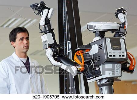 HIRO robot Humanoid robot for automotive assembly tasks in collaboration with people Industry, Tecnalia Research & innovation, Technology and Research Centre, Miramon Technological Park, San Sebastian, Donostia, Gipuzkoa, Basque Country, Spain View Large Photo Image Stock Photography - HIRO robot Humanoid robot for automotive assembly tasks in collaboration with people Industry, Tecnalia Research & innovation, Technology and Research Centre, Miramon Technological Park, San Sebastian, Donostia, Gipuzkoa, Basque Country, Spain. Fotosearch