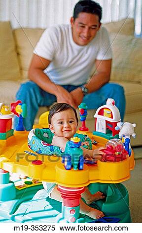 hispanic dad View Large Photo Image Stock Photography - hispanic dad. Fotosearch