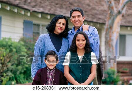 Hispanic family View Large Photo Image Stock Image - Hispanic family. Fotosearch