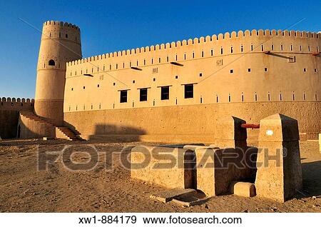 historic adobe fortification, Jaalan Bani Bu Hasan Fort or Castle, Sharqiya Region, Sultanate of Oman, Arabia, Middle East View Large Photo Image Stock Photo - historic adobe fortification, Jaalan Bani Bu Hasan Fort or Castle, Sharqiya Region, Sultanate of Oman, Arabia, Middle East. Fotosearch