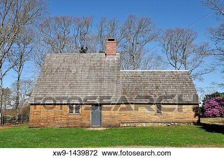 Historic Aptucxet trading post built by the Pilgrims for trading with the Wampanoag indians and the Dutch It was the first private commercial enterprise in North America using local currency wampum View Large Photo Image Stock Image - Historic Aptucxet trading post built by the Pilgrims for trading with the Wampanoag indians and the Dutch It was the first private commercial enterprise in North America using local currency wampum. Fotosearch
