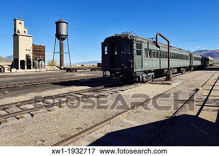 historic train at Nevada Northern Railway Museum, Ely, Nevada, USA, North America. View Large Photo Image Stock Photo - historic train at Nevada Northern Railway Museum, Ely, Nevada, USA, North America.. Fotosearch