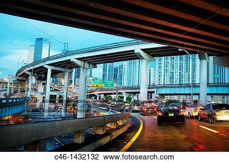 Hiway, Downtown, Miami, Florida, USA View Large Photo Image Stock Image - Hiway, Downtown, Miami, Florida, USA. Fotosearch