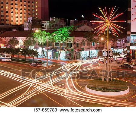 Ho Chi Minh City, Vietnam View Large Photo Image Stock Photo - Ho Chi Minh City, Vietnam. Fotosearch