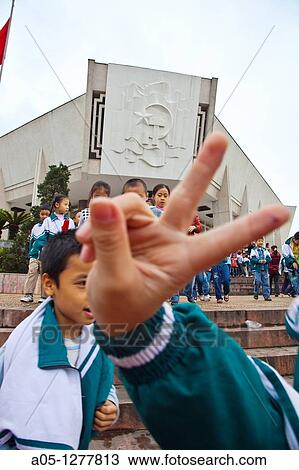Stock Image - Ho Chi Minh Museum. Hanoi. Vietnam.. Fotosearch