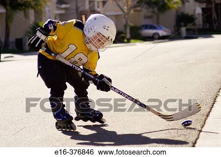 hockey boy View Large Photo Image Stock Photograph - hockey boy. Fotosearch