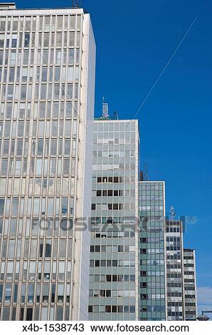 Hogtorgshusen the Hotorget buildings 1966 by different architects Stockholm Sweden Europe View Large Photo Image Stock Image - Hogtorgshusen the Hotorget buildings 1966 by different architects Stockholm Sweden Europe. Fotosearch