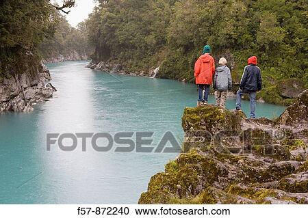 Stock Image - Hokitika Gorge, South Island, New Zealand. Fotosearch
