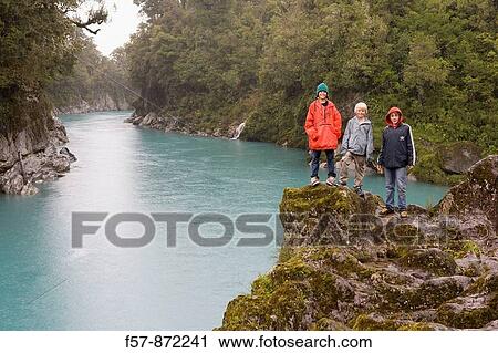 Hokitika Gorge, South Island, New Zealand View Large Photo Image Stock Image - Hokitika Gorge, South Island, New Zealand. Fotosearch