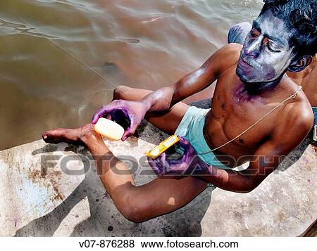 ? Holi? the Festival of Colours, Varanasi, Uttar Pradesh, India View Large Photo Image Stock Photo - ? Holi? the Festival of Colours, Varanasi, Uttar Pradesh, India. Fotosearch