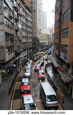 Hollywood Road, Hong Kong, China, Asia View Large Photo Image Stock Photo - Hollywood Road, Hong Kong, China, Asia. Fotosearch