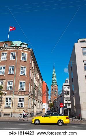 Holmens Kanal street central Copenhagen Denmark Europe View Large Photo Image Stock Image - Holmens Kanal street central Copenhagen Denmark Europe. Fotosearch