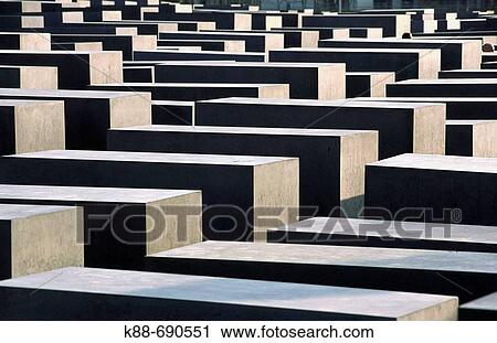 Holocaust memorial by Peter Eisenman, Berlin, Germany View Large Photo Image Stock Image - Holocaust memorial by Peter Eisenman, Berlin, Germany. Fotosearch