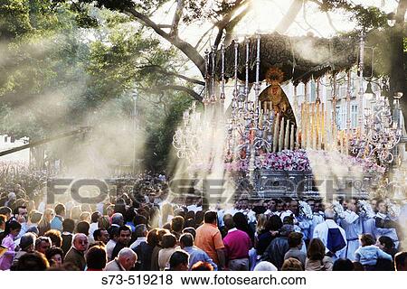Holy Week. MBlaga. Andalucia. Spain. View Large Photo Image Stock Photo - Holy Week. MBlaga. Andalucia. Spain.. Fotosearch