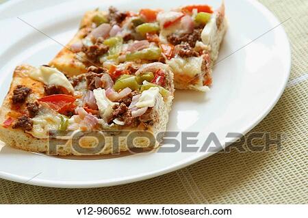 Home made Pizza View Large Photo Image Stock Image - Home made Pizza. Fotosearch