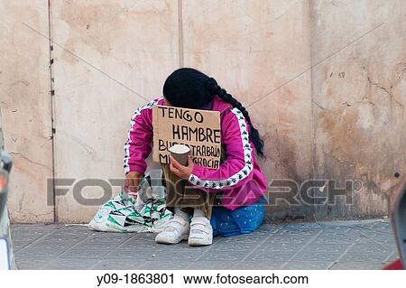 Homeless, Barcelona, Spain View Large Photo Image Stock Image - Homeless, Barcelona, Spain. Fotosearch